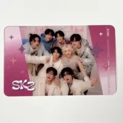 StrayKids Qoo10アルバム特典クリアトレカ　オール