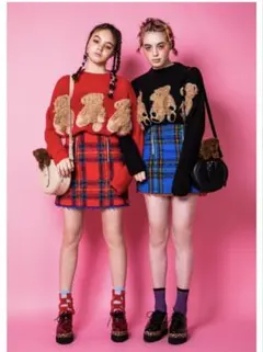 キャンディストリッパー TOO SASSY CHECK SKIRT ミニスカートのサムネイル
