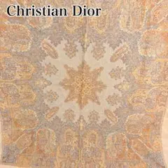 Christian Dior ディオール 大判ストール ペイズリー柄