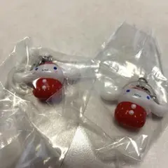 サンリオキャラクターズ　いちごめじるしアクセサリー　シナモロール2個