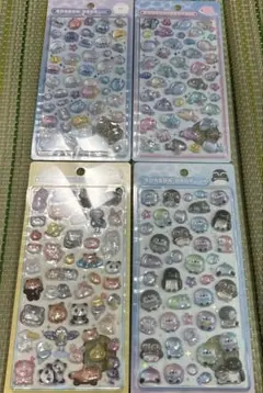 ボンボンドロップシール オリジナル ペンギン イルカ あにまる クラゲ 正規品⑥