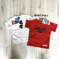 BABY DOLLのTシャツ　２枚　タグ付き　110