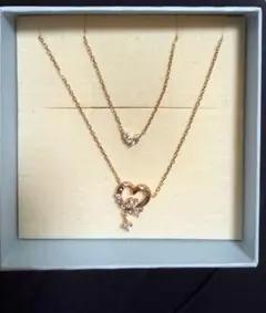 Canal4°C ネックレス 2点 ハート 重ね付け可 美品