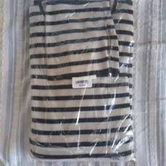 【ネット限定サイズ】UNIQLO エクストラファインメリノウール XXLボーダー