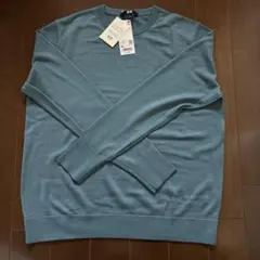 ［未使用］UNIQLO エクストラファインメリノ　クルーネックセーター