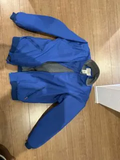 L.L.Bean 青 ナイロンジャケット M