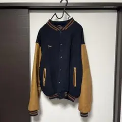 Golden Bear スタジャン L 黒・茶色 Tom刺繍