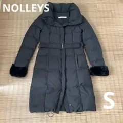 NOLLEYS ノーリーズ　ダウンコート　Sサイズ 36 ブラック