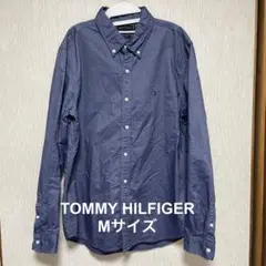 TOMMY HILFFIGER トミーヒルフィガー　長袖シャツ　ネイビー　M
