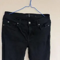 7 For All Mankind スキニーデニム ブラックのサムネイル