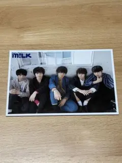 M!LK 写真 B/PASS 3月号付録アーティストカード - メルカリ