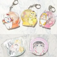 モフサンド サンリオ フラワードーム ホルダー マグネット 5個セット