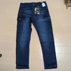新品未使用！GLADIATOR デニムストレッチカーゴパンツ LL