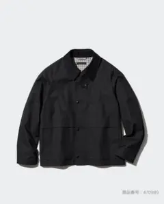 ブラック L UNIQLO ユーティリティジャケット