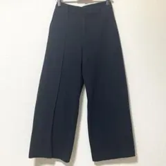 ユニクロ ブラッシュドジャージーワイドパンツ m