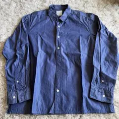 MACKINTOSH PHILOSOPHY ネイビー長袖シャツ 40