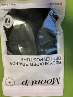 Moon Up ブラック M セミレス ボディシェイパー