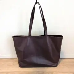 新品】 COCCINELLE ココチネレ トートバッグ ワインレッド シボ革 