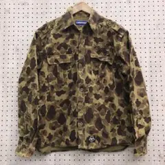 Lafayette 古着 ベオガム迷彩 ダック地 長袖ユーティリティーシャツ