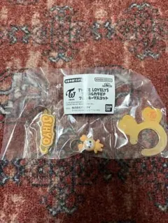 TWICE LOVELYS アクリルカラビナフロッキーマスコット JIVELY