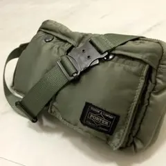 極美品✨ポータータンカー ボディバッグ セージグリーン カーキ廃盤モデル2way