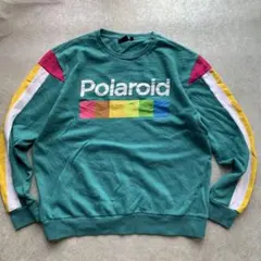 Polaroid ポラロイド スウェット やや薄手 XL マルチカラー 企業物