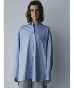 STELLAMCCARTNEY H&M オーバーサイズパネルポプリンシャツパンツ