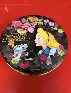 ディズニーランド　不思議の国のアリス　お菓子缶 TDL