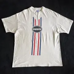 OASIS オアシス ストライプデザイン ビンテージ Tシャツ