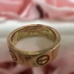 Cartier C2リング K18YG 750 #58 18号 箱・保証書付き - メルカリ