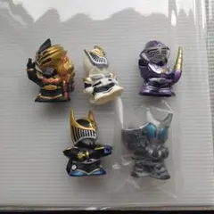 仮面ライダー　指人形　5体セットのサムネイル