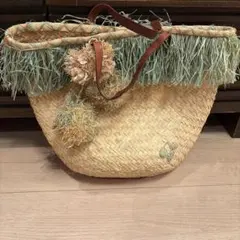 ボンポワン　かごバッグのサムネイル