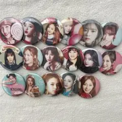 twice 缶バッジ 非公式 17個セット