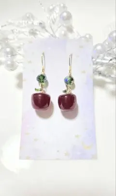 ハンドメイドピアス
