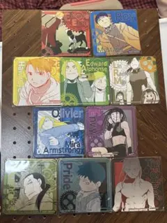 鋼の錬金術師20周年 スクエニカフェ前期コースター コンプリート