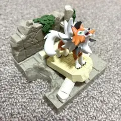 ポケモン ジオラマコレクション 古城の遺跡 ルガルガン　リーメント