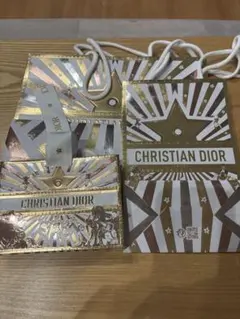新品未使用　Dior ディオール　ショッパー　セット　ギフトバッグ　ホリデー