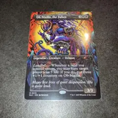 MTG　foil英語　ハローfoil　堕ちたる者、オブ・ニクシリス　SLC 42 2025年最新】堕ちたる者、オブ・ニクシリスの人気アイテム - メルカリ