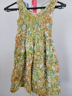 ハワイ　ブルージンジャー　ノースリーブワンピース　３歳