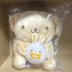 ポムポムプリン 干支 馬 ぬいぐるみ キーホルダー キーチェーン付き