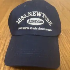 ネイビー キャップ 1989.NEWYORK