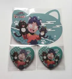 忍たま乱太郎 ナンジャタウン ナンジャ 缶バッジ 購入特典カード 摂津のきり丸