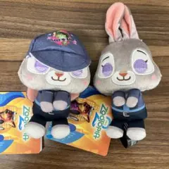 ズートピア２＆youマスコット Vol.1 Vol.2 ジュディ　ぬいぐるみ