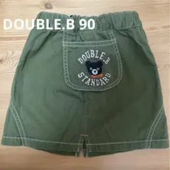 DOUBLE.B ダブルビー　スカート　ミリタリー　90