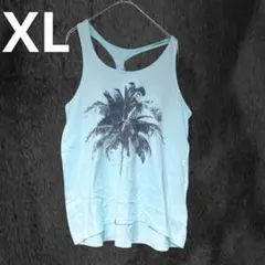 OLD NAVY バッククロスタンクトップ 水色 Y2K ジムウェアのサムネイル