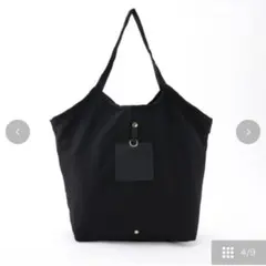 しまむら　mumu ハッピーバッグ　ショッピングバッグ　エコバッグ　黒