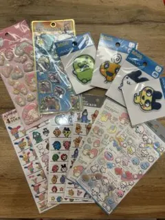 サンリオ キャラクターシール　まとめ売りのサムネイル