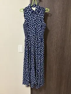 kate spade ケイトスペード　ノースリーブ水玉ワンピース
