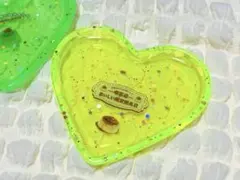 ハンドメイド 小物入れ ハート レトロ レモンソーダ プリン 喫茶店