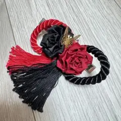 ハンドメイド　和風　ヘアクリップ